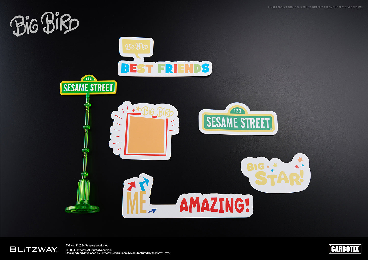 CARBOTIX Big Bird - Sesame Street