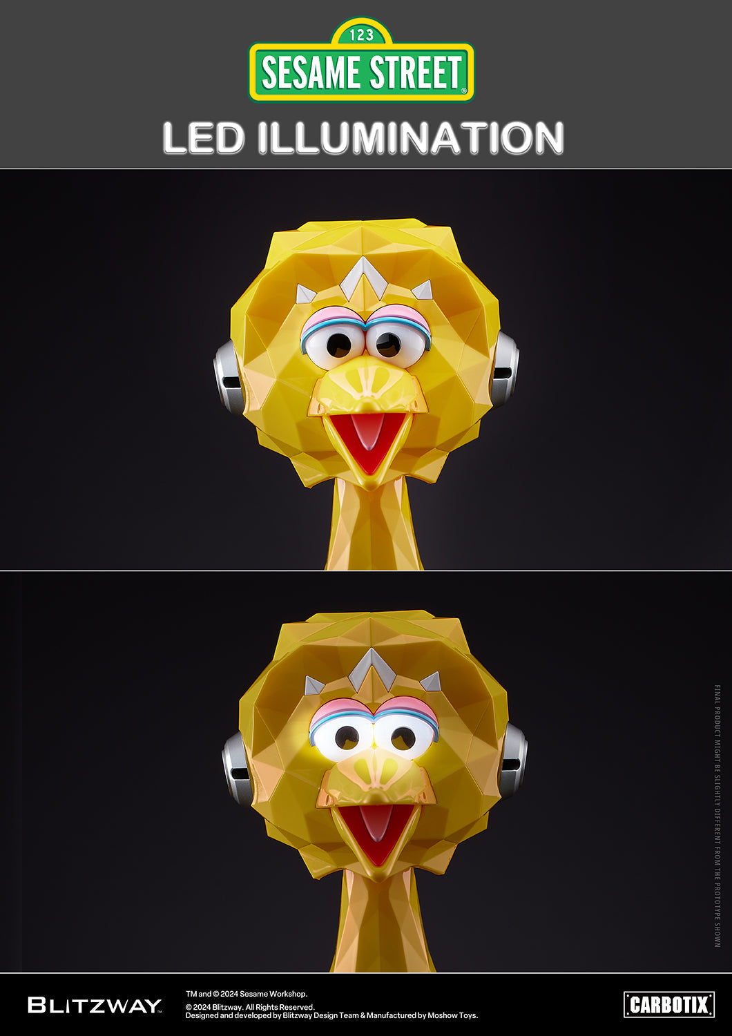CARBOTIX Big Bird - Sesame Street