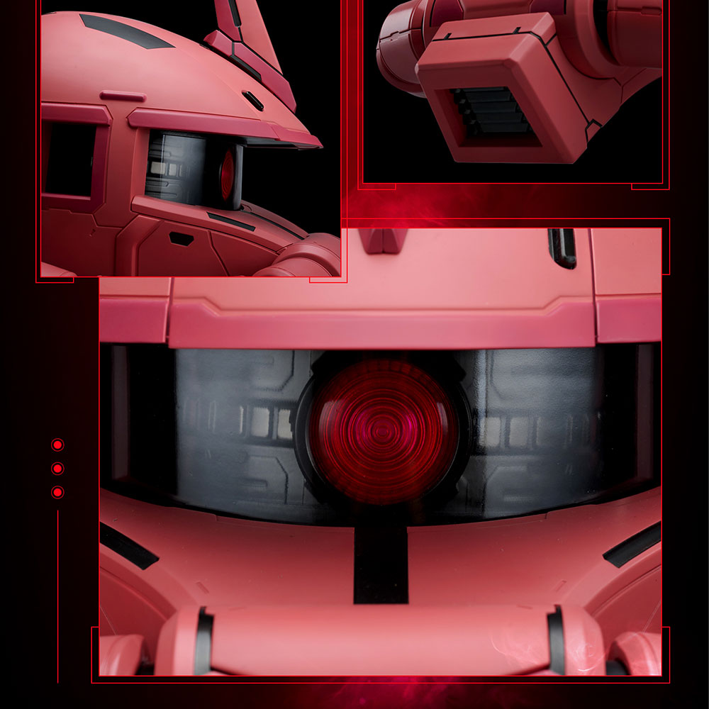 BN Head Collection Vol 3 - Zaku II Char's Custom