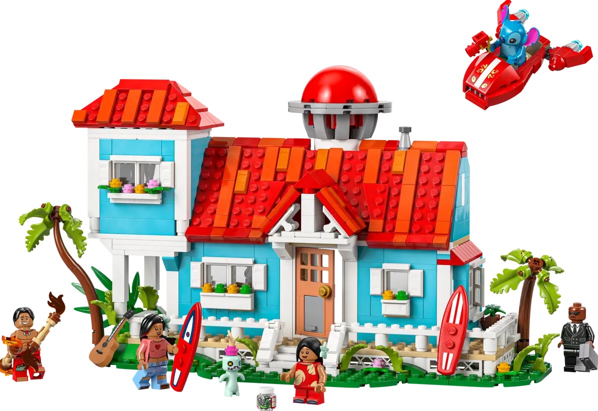 LEGO Disney Lilo and Stitch Beach House – 43268
