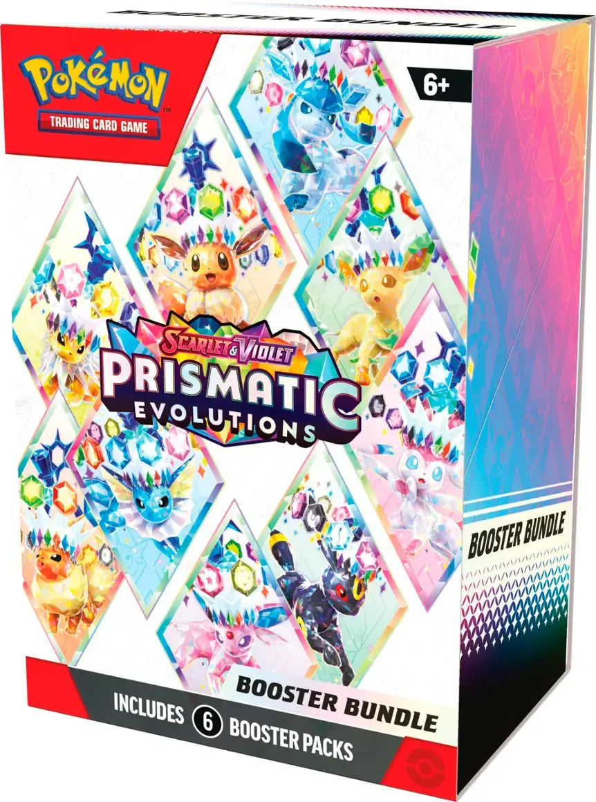 Pokemon Scarlet & Violet Prismatic Evolutions Booster Bundle