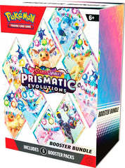 Pokemon Scarlet & Violet Prismatic Evolutions Booster Bundle