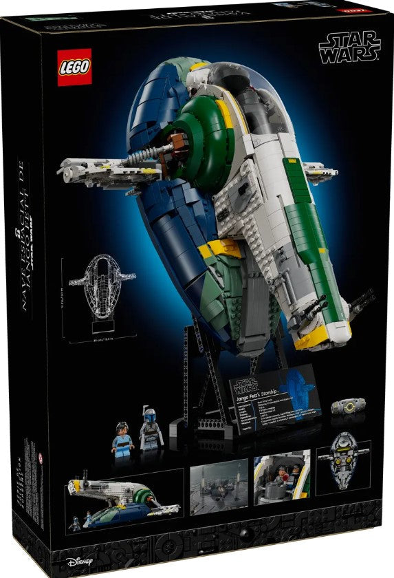 LEGO Star Wars Jango Fett’s Firespray–Class Starship – 75409