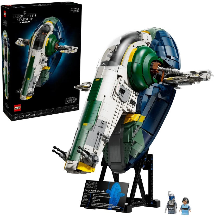 LEGO Star Wars Jango Fett’s Firespray–Class Starship – 75409