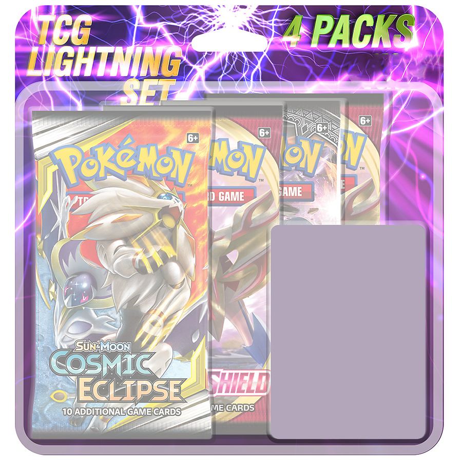 Pokemon Trading Cards Lightning Set - 4.0 Ea