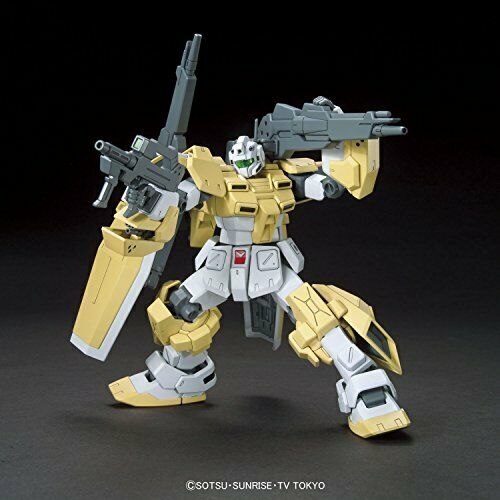 Bandai Hgbf 1/144 Powered Gm Cardigan Gundam Plastic Model Kit