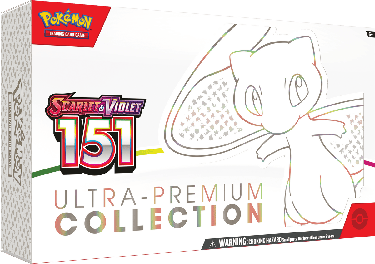 Pokemon Scarlet & Violet 151 Ultra Premium Collection 4 Box Case