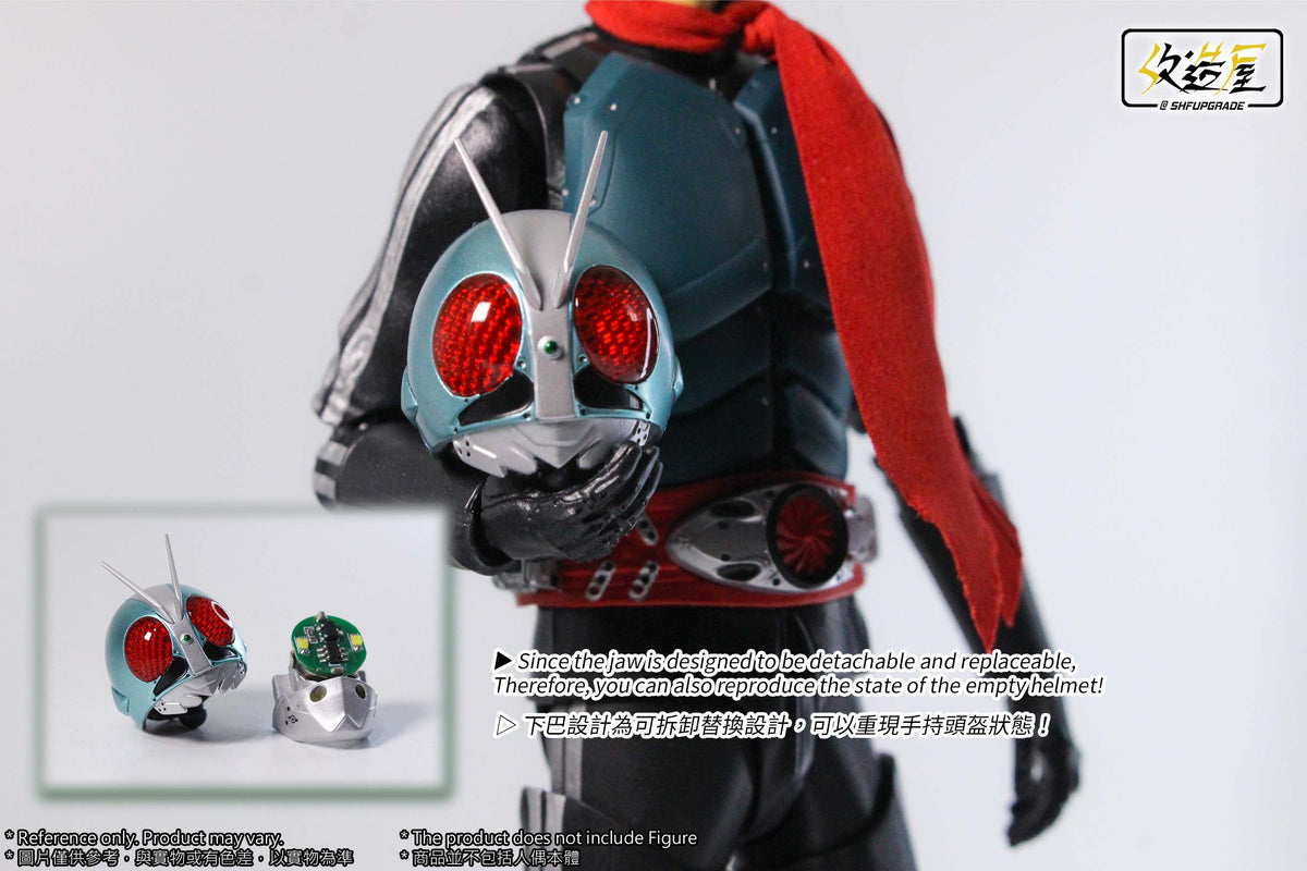 Shin Kamen Rider 2+1 LED Head