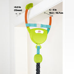 Bright Starts Bounce 'n Spring Deluxe Door Jumper with Take-Along Toys