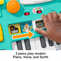 Fisher-Price Laugh & Learn Mix & Learn DJ Table, Musical Learning Toy For Baby & Toddler