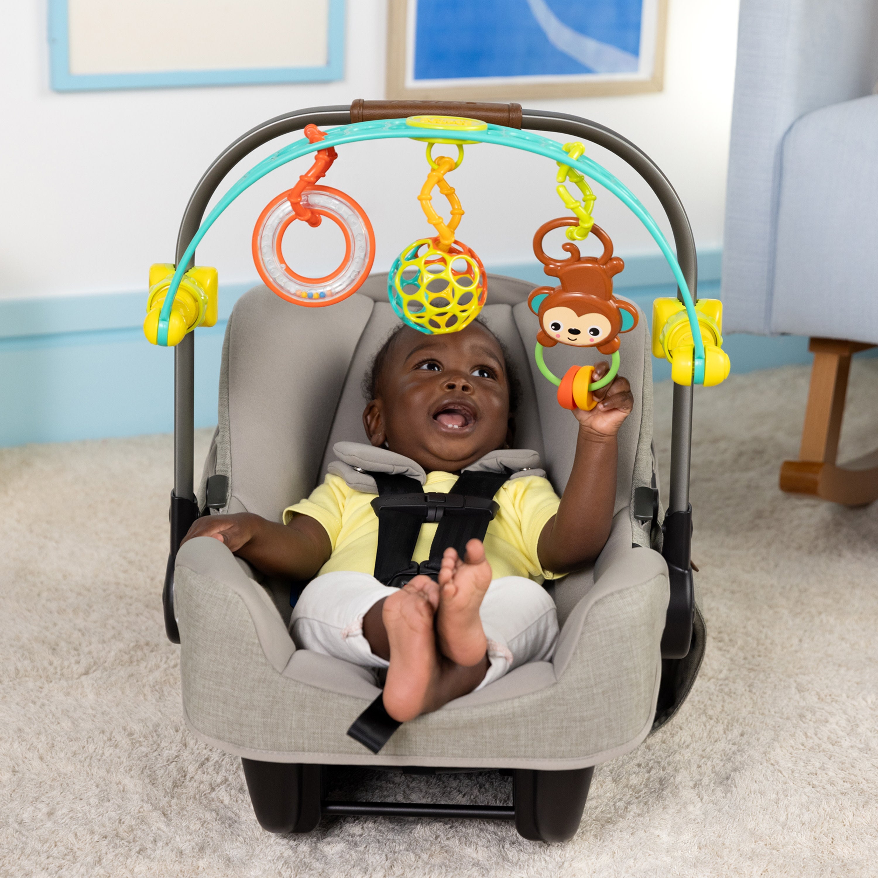 Bright Starts Oball Flex 'n Go Activity Arch Baby Toy