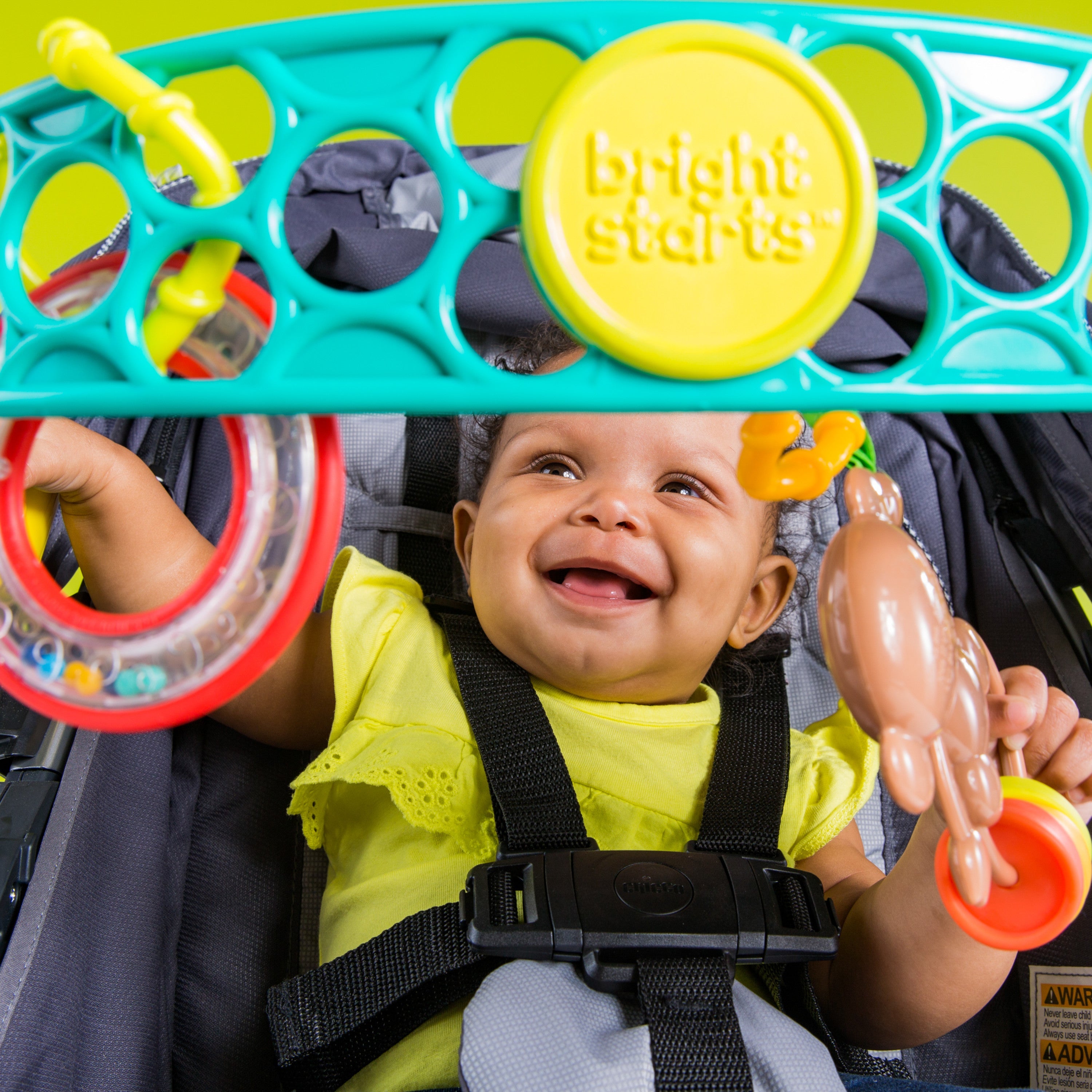 Bright Starts Oball Flex 'n Go Activity Arch Baby Toy