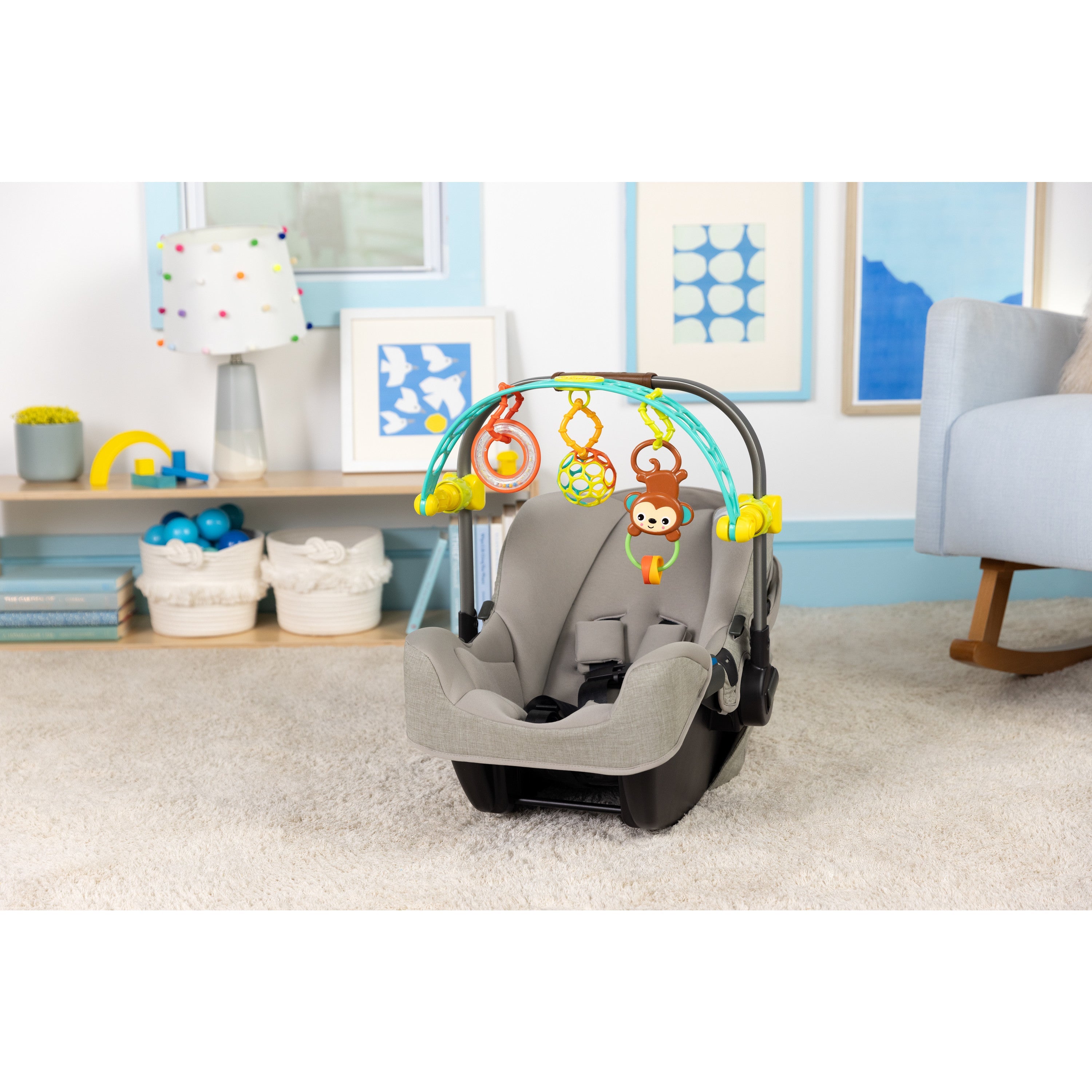 Bright Starts Oball Flex 'n Go Activity Arch Baby Toy