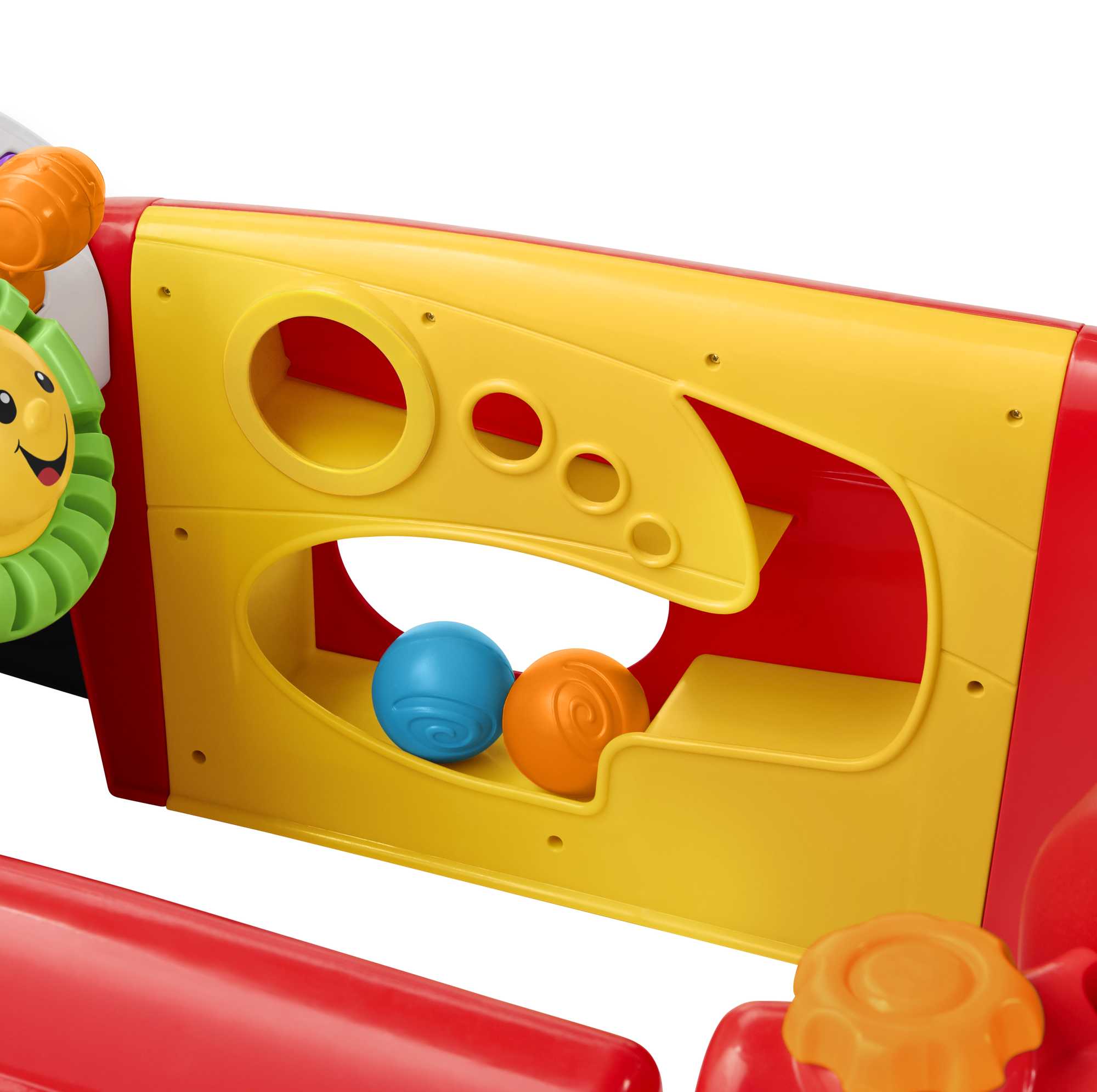 Fisher-Price Laugh & Learn Crawl Around Car, Red Activity Center Learning Toy For Baby & Toddler
