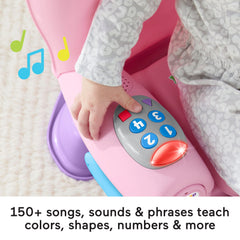 Fisher-Price Laugh & Learn Smart Stages Chair Electronic Learning Toy For Toddlers, Pink