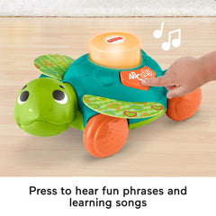 Fisher-Price Linkimals Sit-To-Crawl Sea Turtle Musical Baby Toy