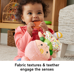 Fisher-Price Cuddle & Chime First Babydoll Infant Sensory Toy, Styles May Vary