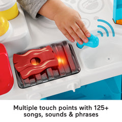 Fisher-Price Laugh & Learn Servin’ Up Fun Food Truck Electronic Activity Center For Toddlers