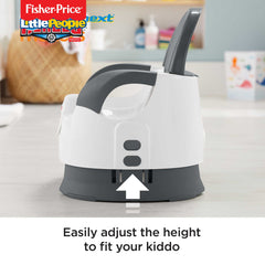 Fisher-Price Custom Comfort Potty Adjustable Toddler Training Toilet With Removable Bowl