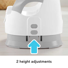 Fisher-Price Custom Comfort Potty Adjustable Toddler Training Toilet With Removable Bowl