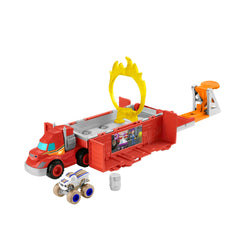 Fisher-Price Blaze And the Monster Machines Launch & Stunts Hauler, Transforming Vehicle Playset